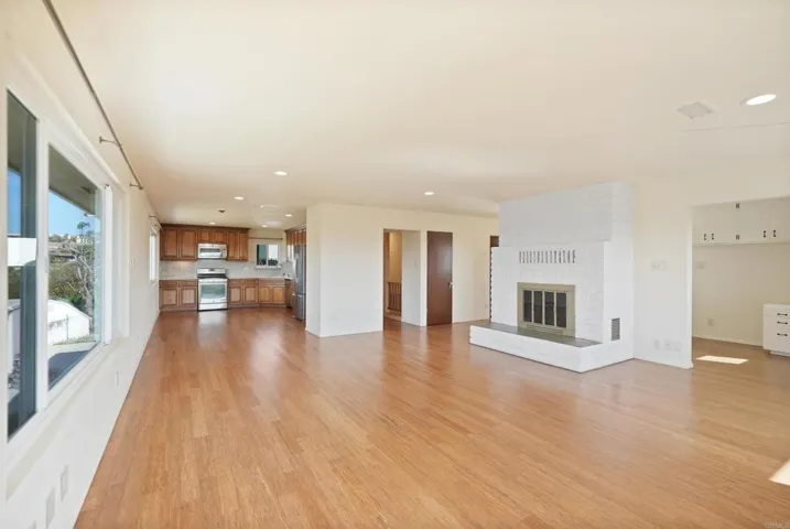 Family Room with Fireplace
