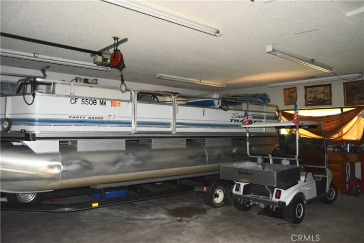 boat and golf cart included at no value or warranty
