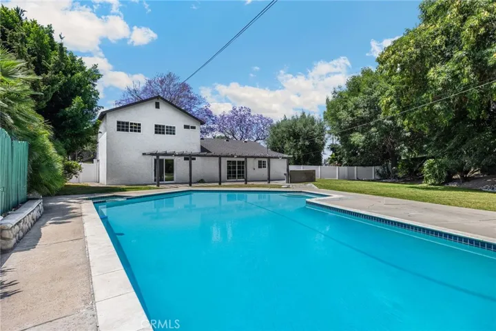 sparkling pool