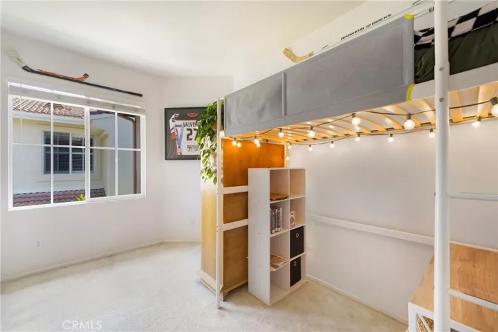 One of the secondary bedrooms.