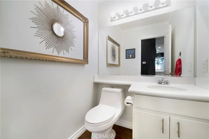 Downstairs powder bath.