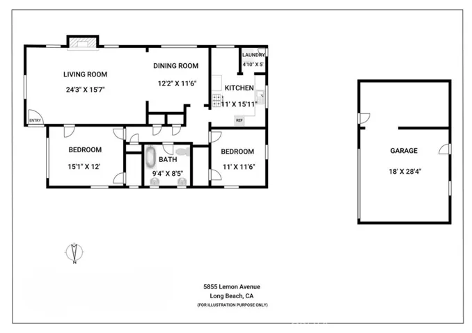 5855 Lemon Avenue, Long Beach, California 90805