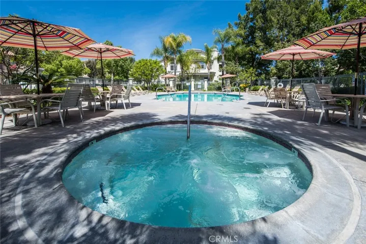 One of five community spas