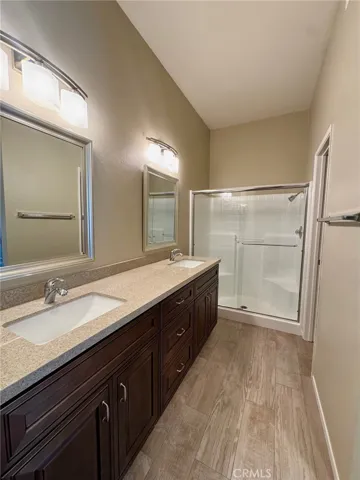 Remodeled primary bathroom