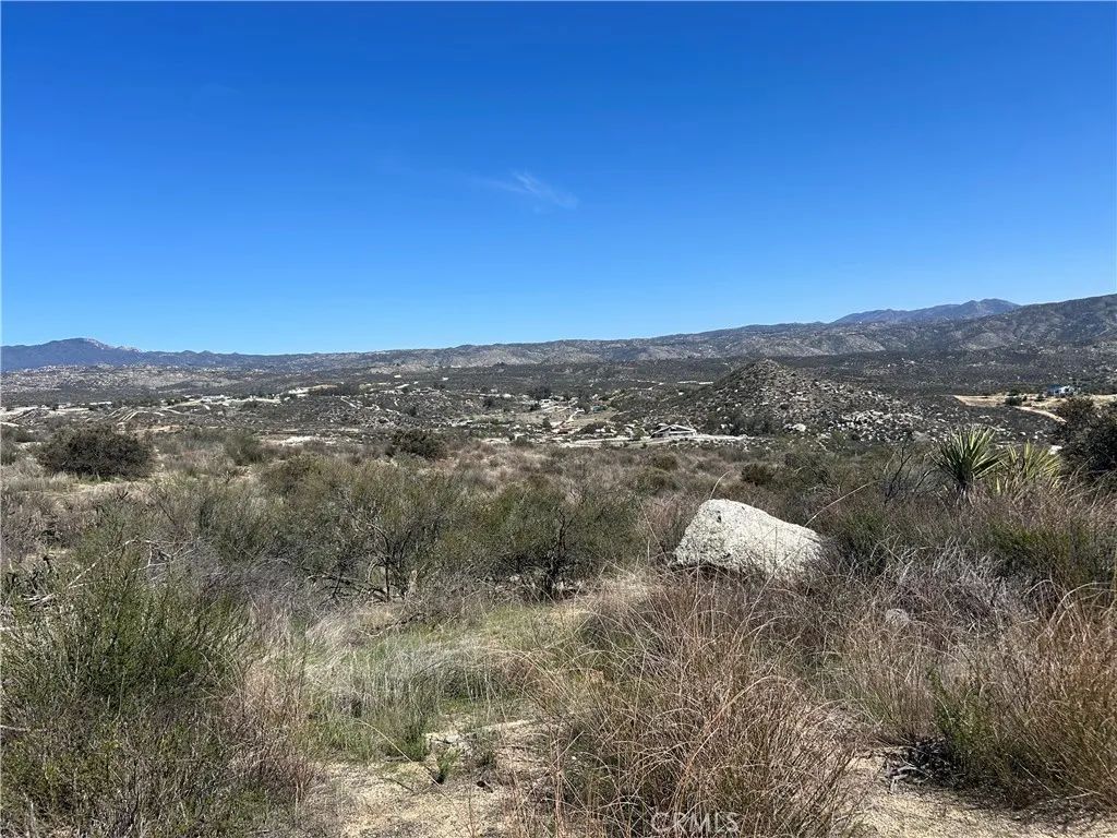 South facing view towards Palomar Mountains
