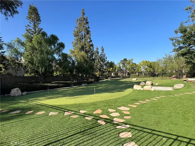community putting green