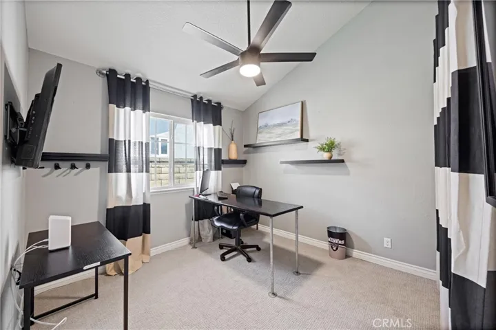 Bedroom currently used as office