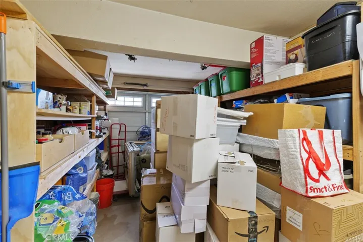 3rd car garage with plenty of storage