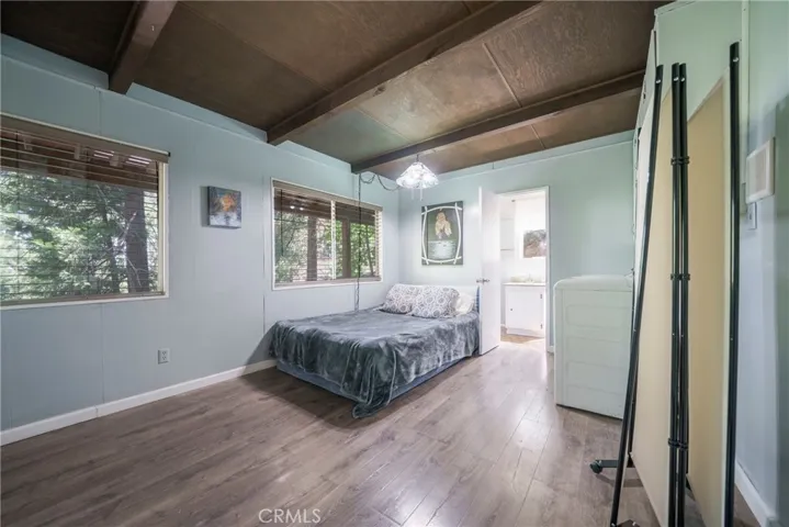 downstairs