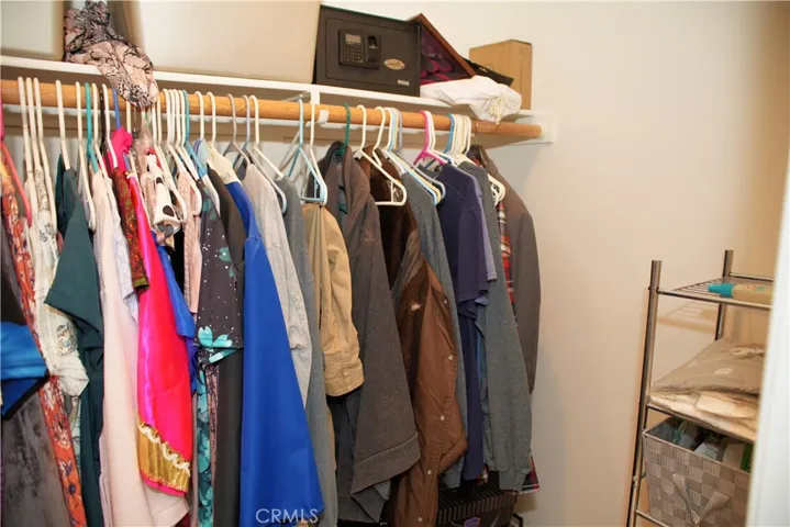 Right side of closet.