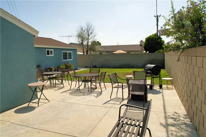Large backyard!