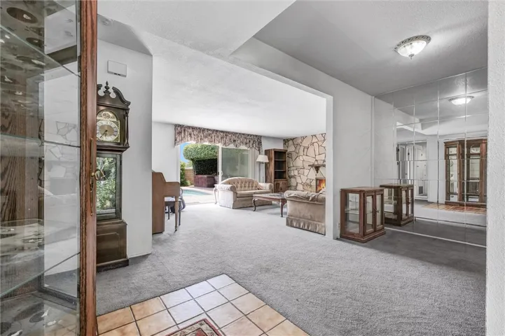 Dining room opens to living creating an open and welcoming space.