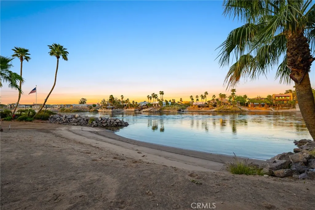 private beach
