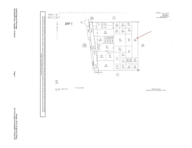 Assessor Map from Title