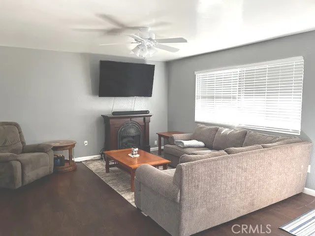 Living room from hall