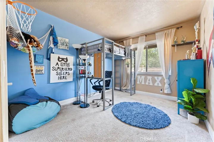 Secondary bedroom, with walk-in closet.