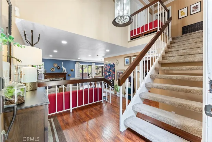 Not too many steps to the second floor.