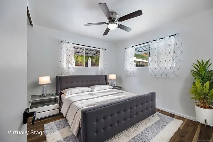 Bedroom 2 - Virtually Staged