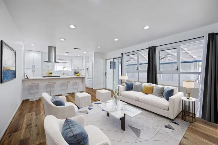 Living Room-Virtually Staged