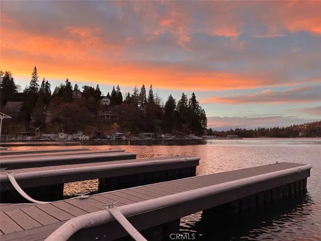 Sunset from dock