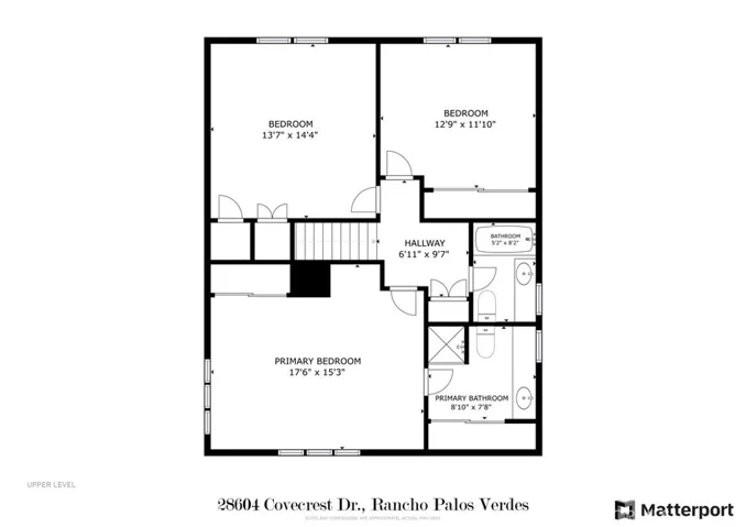 Upper Level Floor Plan