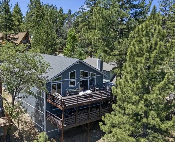Rear of home