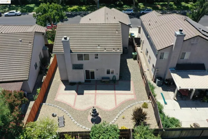 Aerial view of property and surrounding area