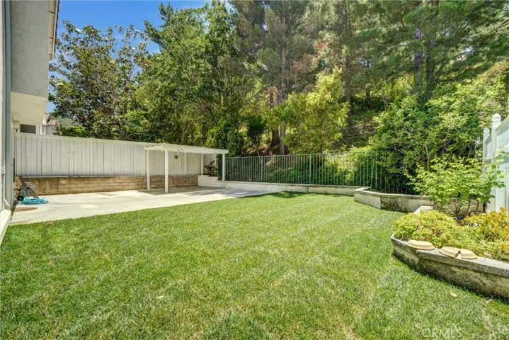Note the nice landscaped slope with no houses overlooking your backyard.