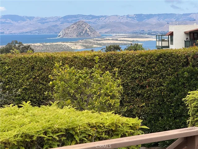 View from family room, dining room, deck.