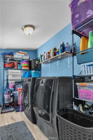 Laundry area