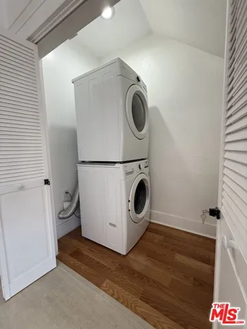 Laundry closet