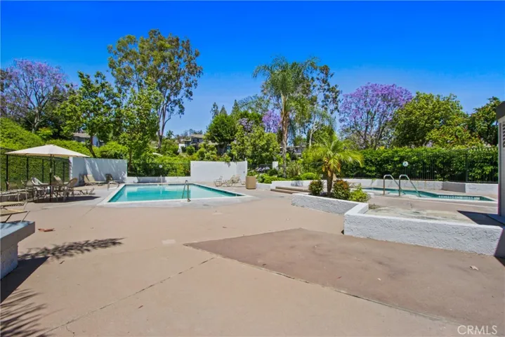 Community Pool and Jacuzzi Area