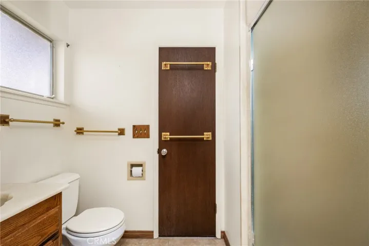 Jack and Jill bathroom with shower stall
