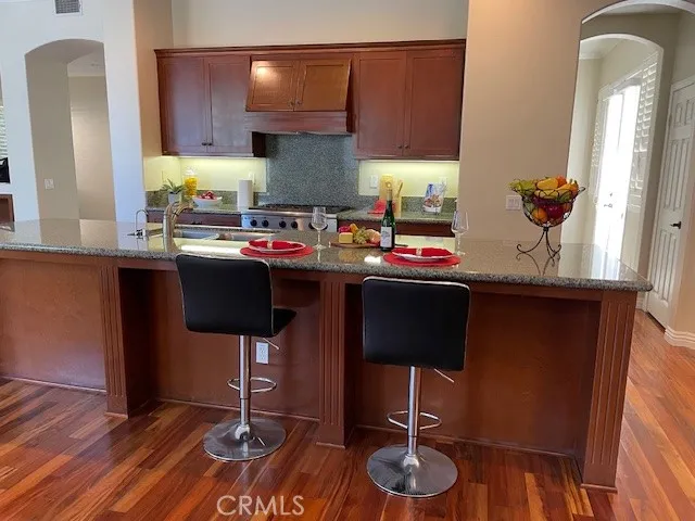 Breakfast bar area