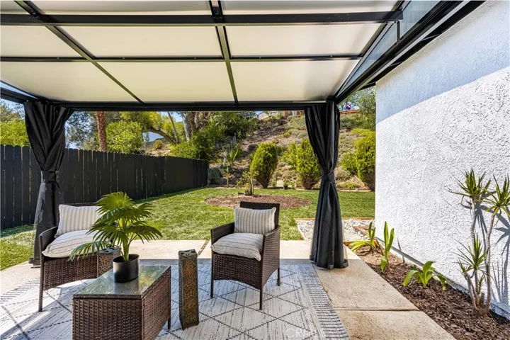 New modern patio cover