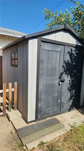 storage shed included in purchase