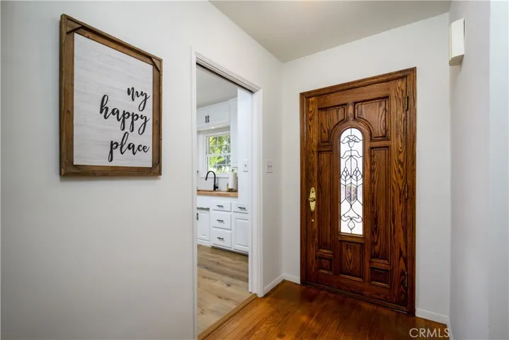 Warm entry way!