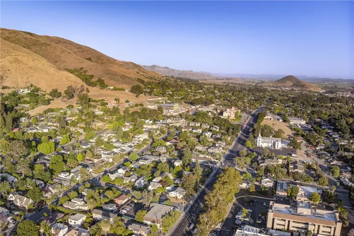 Neighborhood aerial view