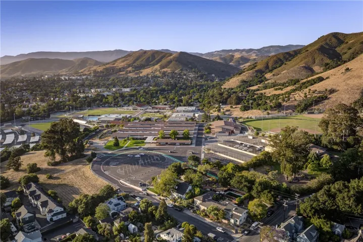 Neighborhood aerial view