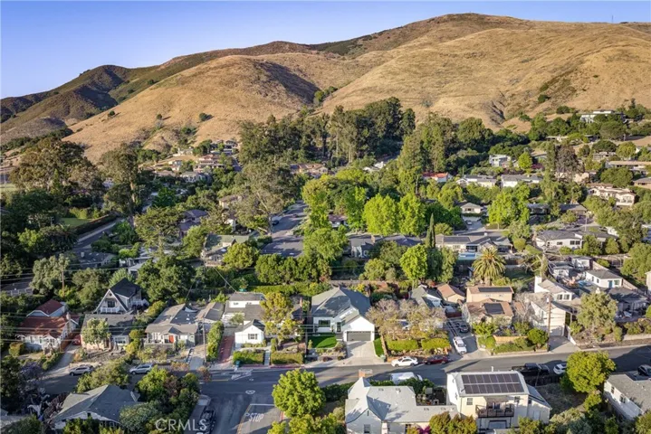 Neighborhood aerial view