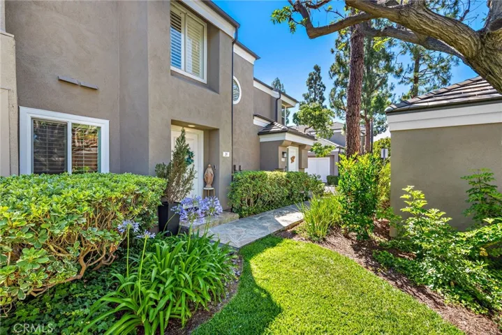 Enter through a private front door into this spacious, ground-floor residence.