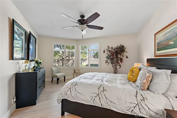 The generous layout provides space for both a restful sleep area and a private nook for reading or unwinding.