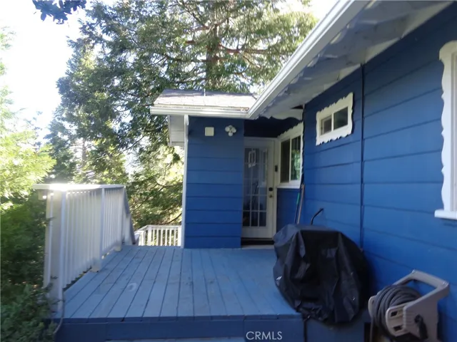 Back porch and entry