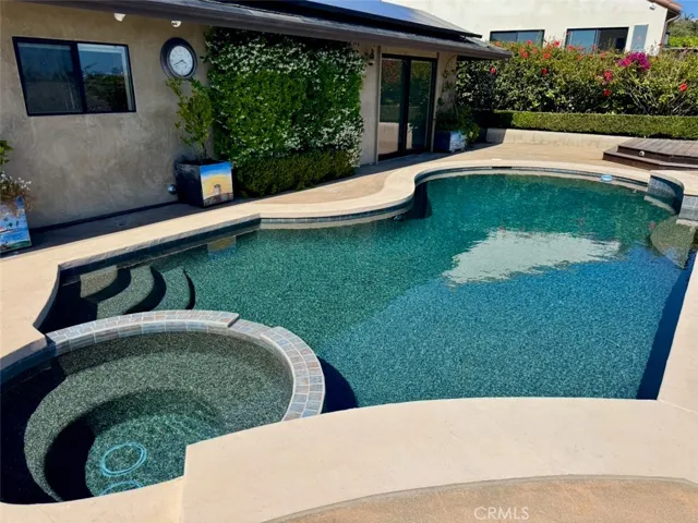 Gorgeous pool and spa