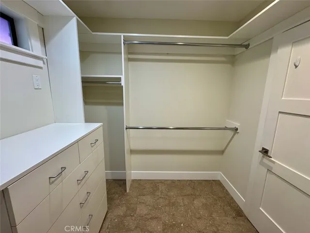 Primary closet