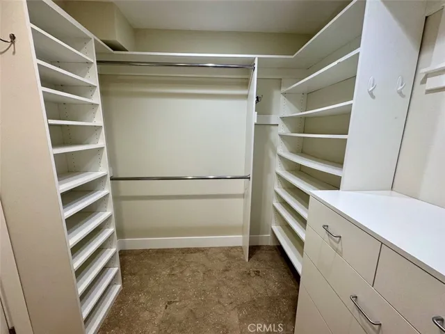 Primary closet