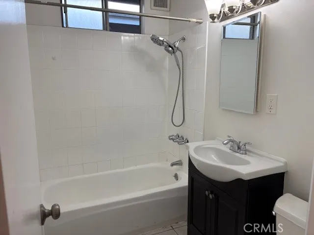 One of two baths