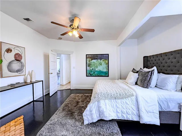 front unit master bedroom
