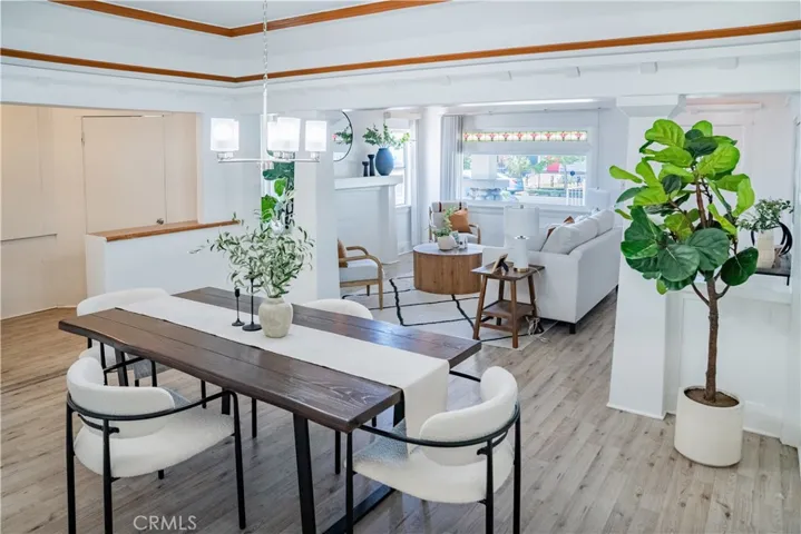 front unit dining area