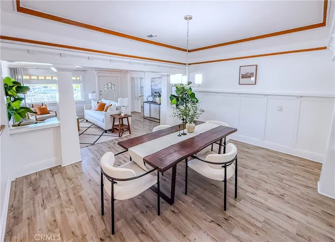front unit dining area
